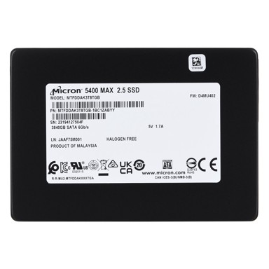MICRON SSD disk 5400 MAX, 2.5", 3.84 TB, SATA III